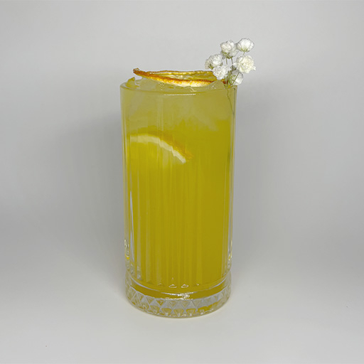 Лимонад персик-бузина