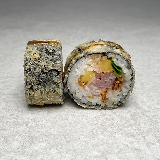 Копченый с беконом темпура