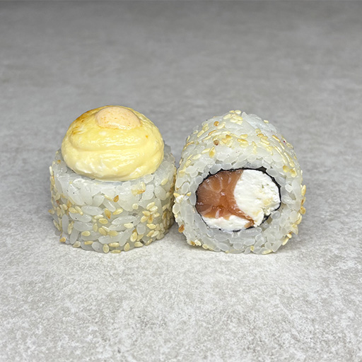 Запеченный с лососем том ям